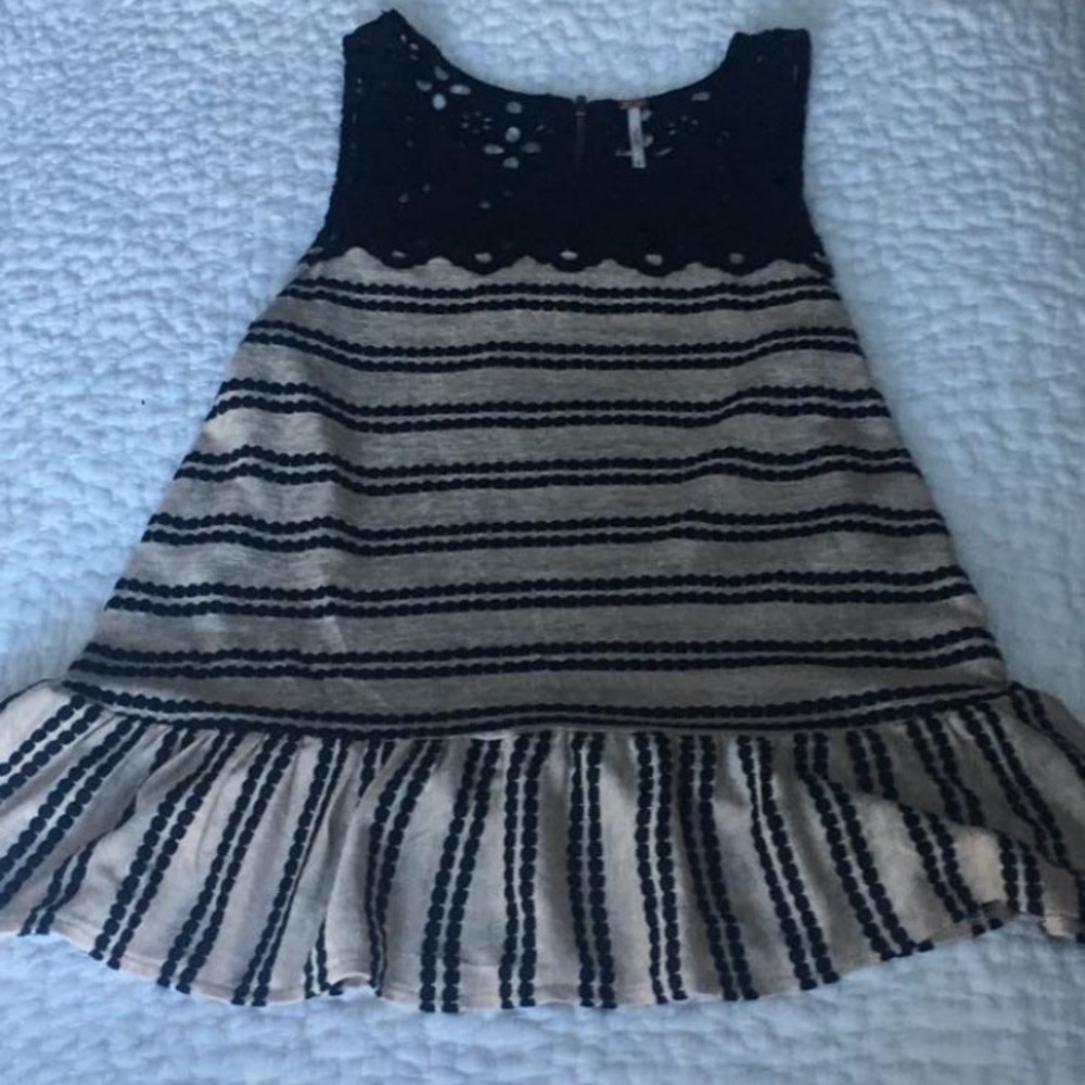 Free people drop waist top
